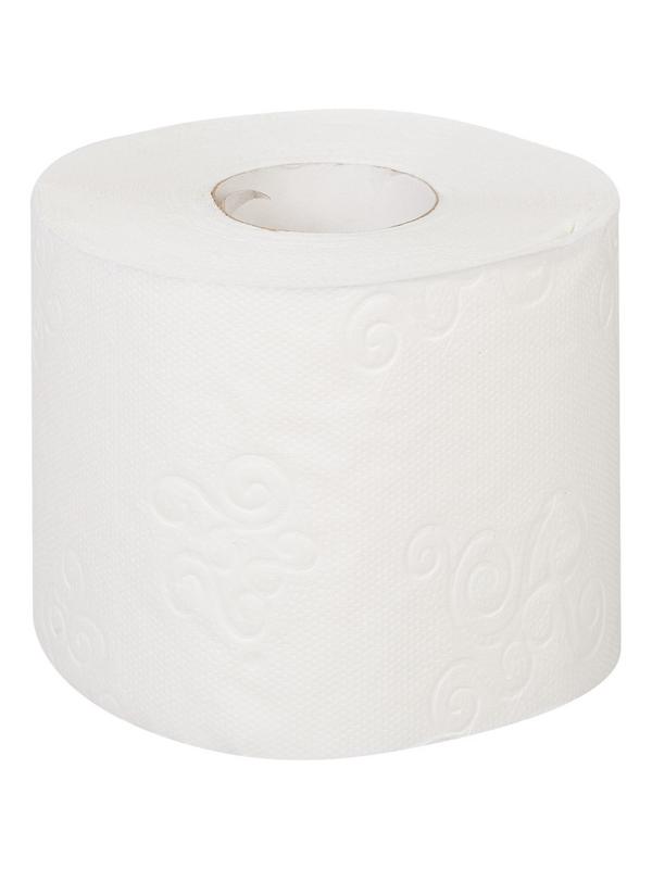 Бумага туалетная Luscan Deluxe 3сл бел 100%цел втул 19,35м 155л 8рул/уп