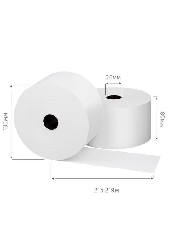 Ролики для касс и калькуляторов Promega 80мм (диам.130,вт.26,из т/б)  И