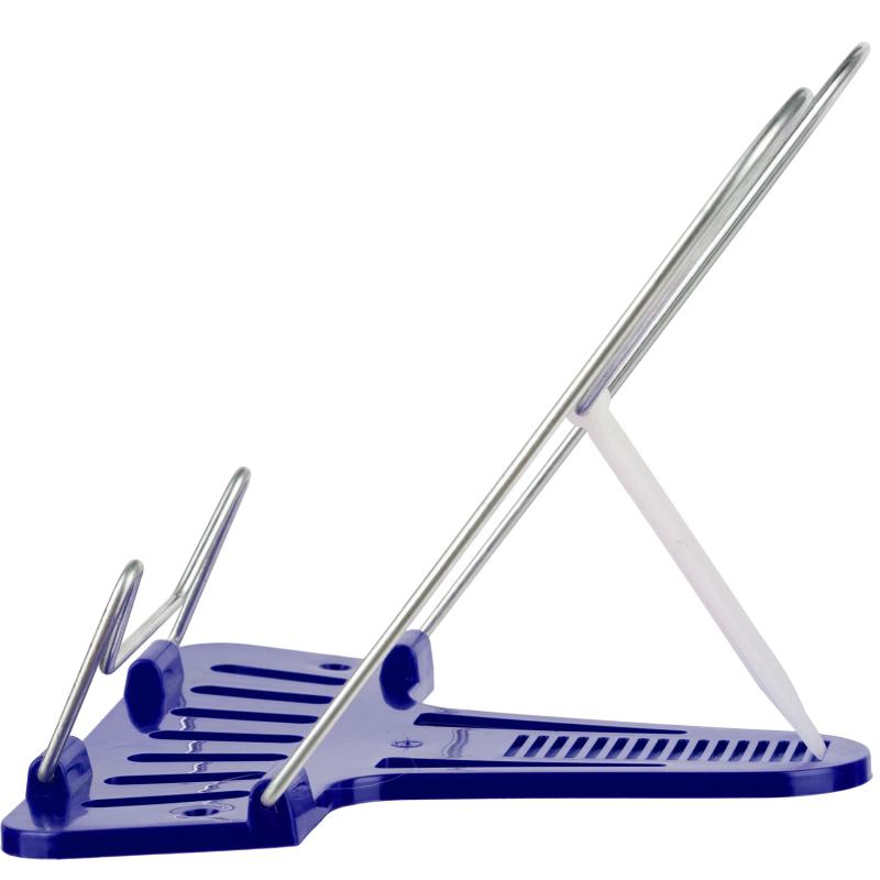 Подставка для книг Стамм синяя ПК43