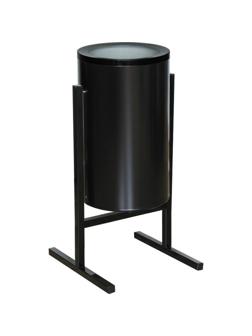 Урна стальная арт СЛ2-300 черная 300х510мм объем 36 л К