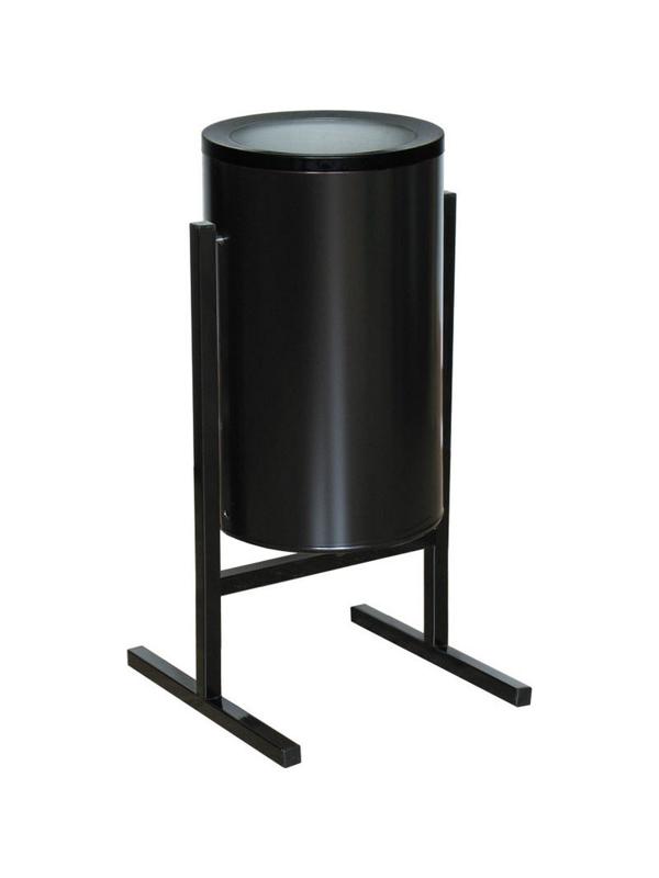 Урна стальная арт СЛ2-300 черная 300х510мм объем 36 л К
