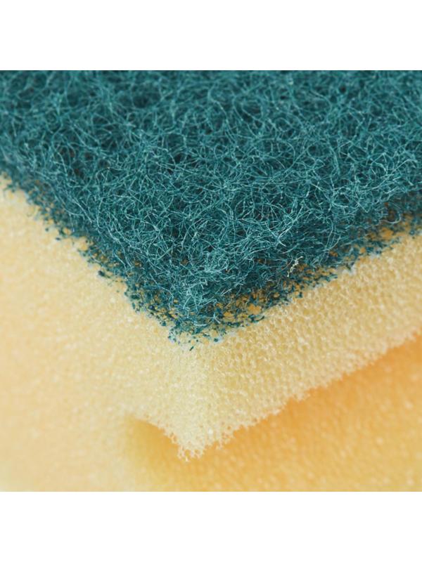 Губки абразивная Vileda средней жесткости, 7,10шт. 101404