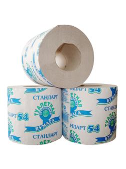 Бумага туалетная 1-сл.ОСТРОВСКАЯ сер 38м,24рул./уп.