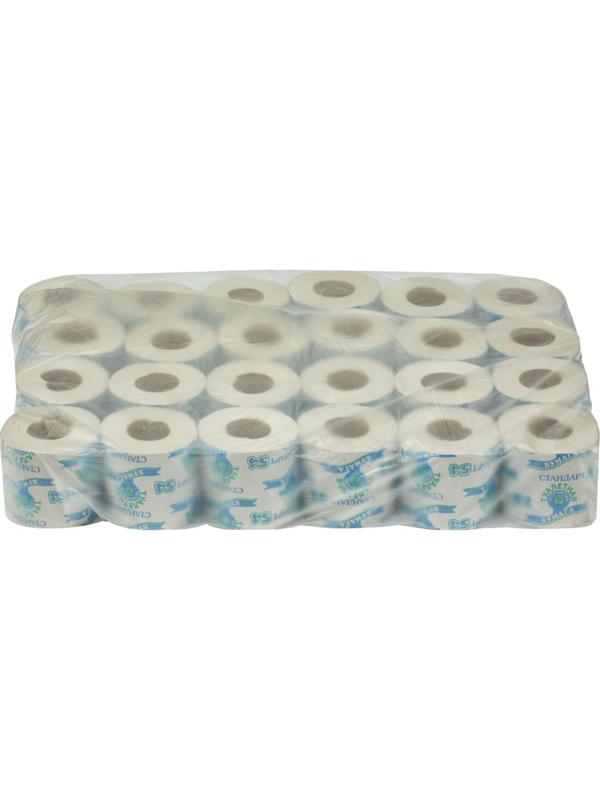 Бумага туалетная 1-сл.ОСТРОВСКАЯ сер 38м,24рул./уп.