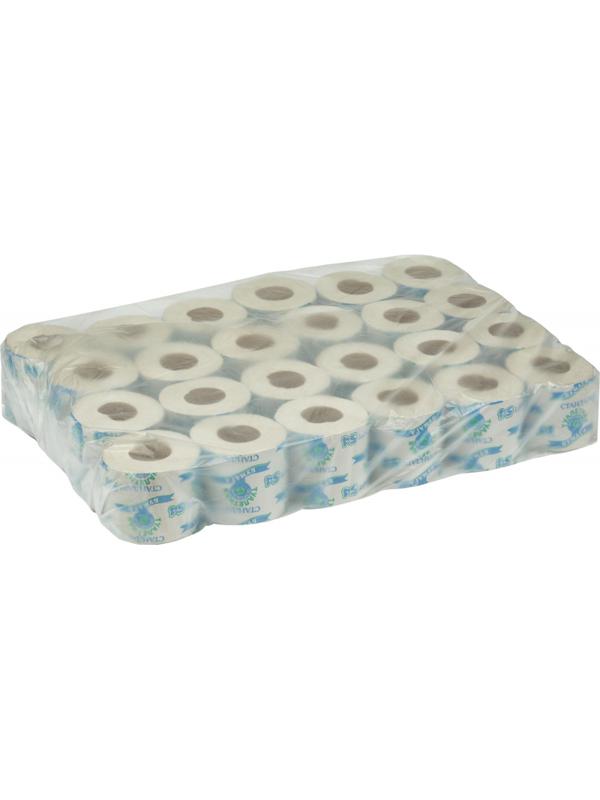 Бумага туалетная 1-сл.ОСТРОВСКАЯ сер 38м,24рул./уп.