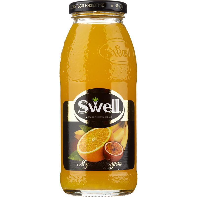 Нектар SWELL мультифрукт для детского питания 0.25 л. 8шт/уп.