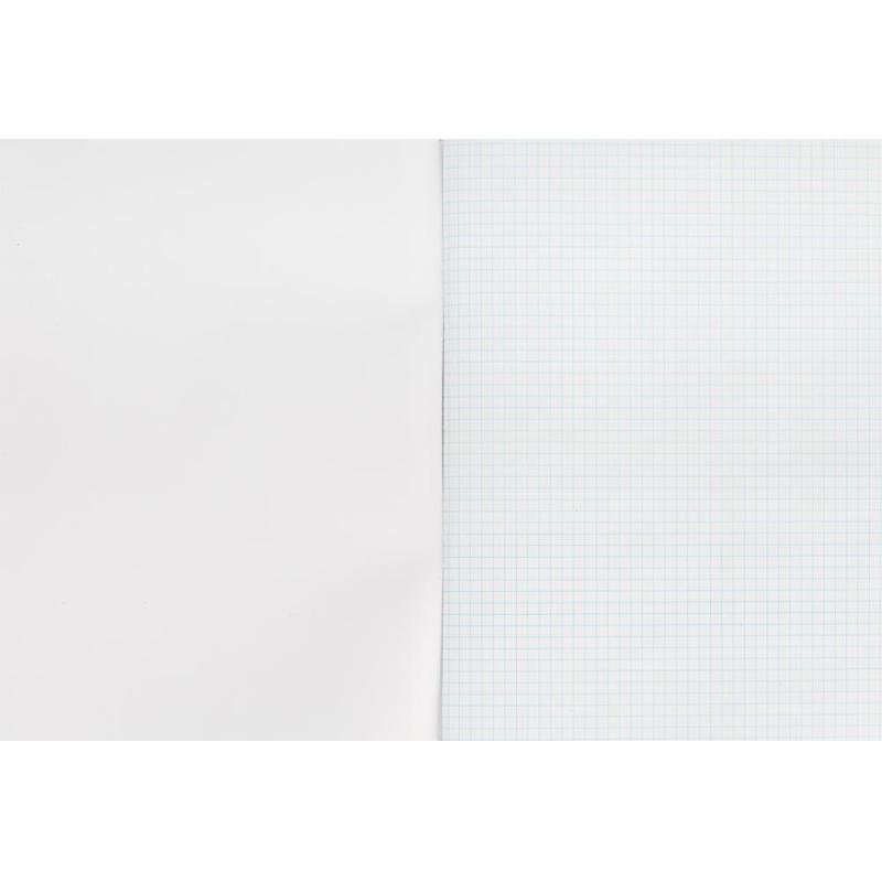 Тетрадь общая 96л,клет,А4,скреп,обл.бумвин,цвета в асс