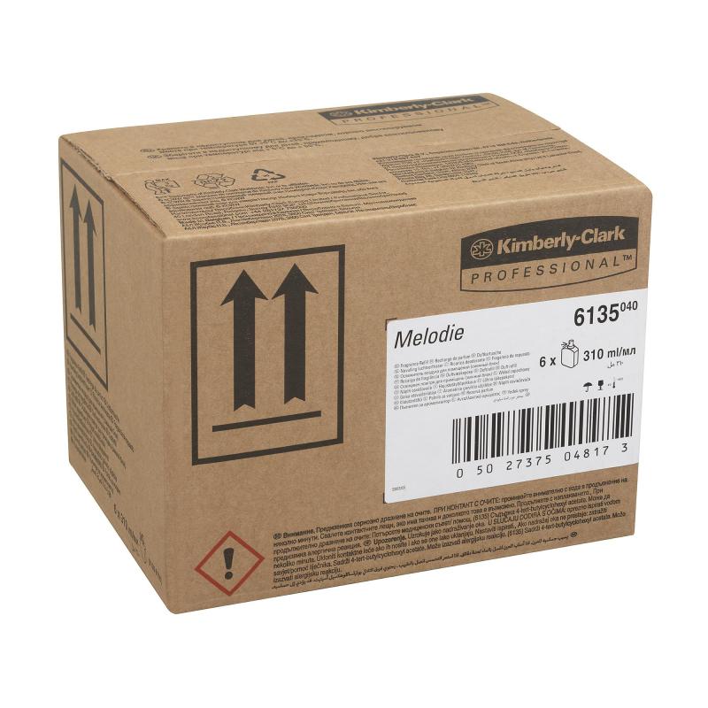 Баллон сменный для автоосвежителя КК Kimcare Мелодия 310мл цвет и ванил6135