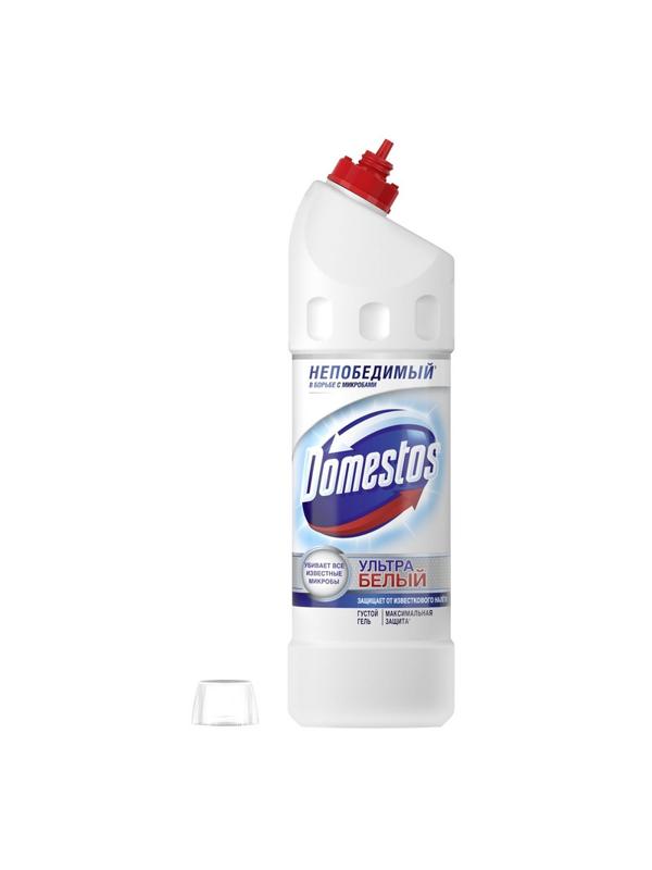 Средство для сантехники DOMESTOS ЭКСПЕРТ СИЛА 7 УЛЬТРА БЕЛЫЙ 1л
