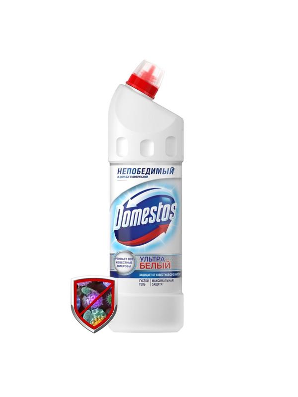 Средство для сантехники DOMESTOS ЭКСПЕРТ СИЛА 7 УЛЬТРА БЕЛЫЙ 1л