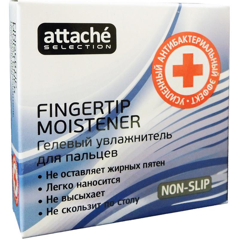 Подушка для смачивания пальцев гелевая Attache Selection усил. антибакт. эф