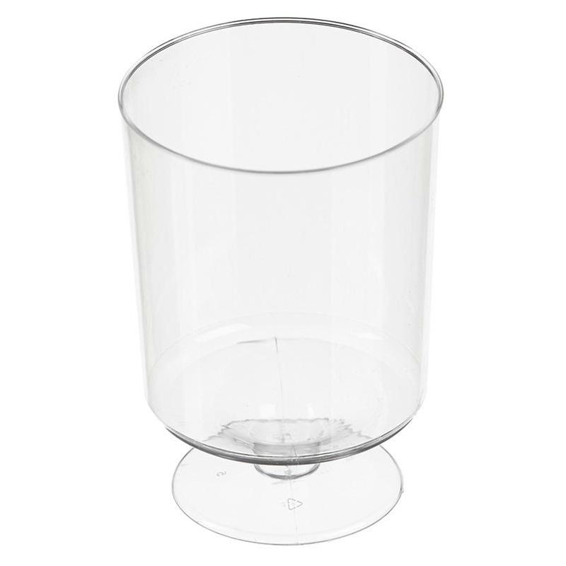 Бокал одноразовый д/вина Комус 0,2 мл,кристалл,ПС 6шт./уп. 12уп./кор. Росси