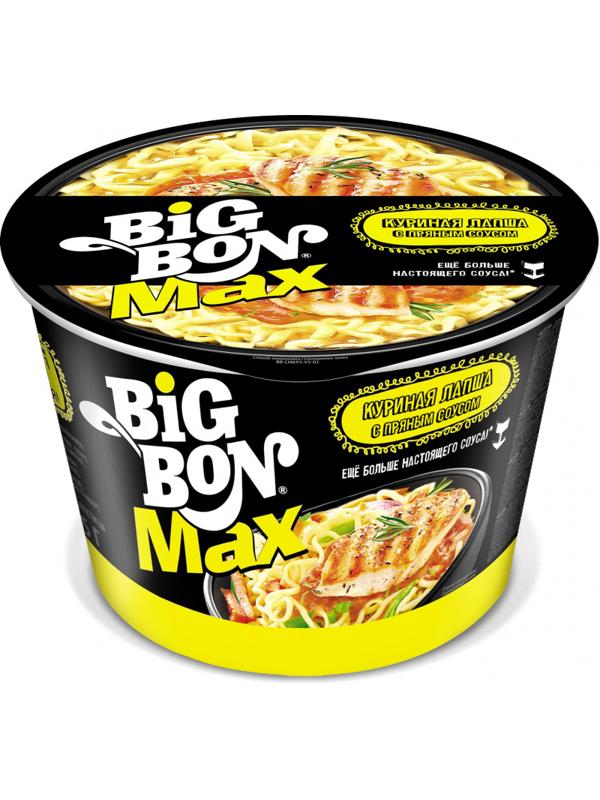 Лапша Big Bon Max курица (стакан) 95г