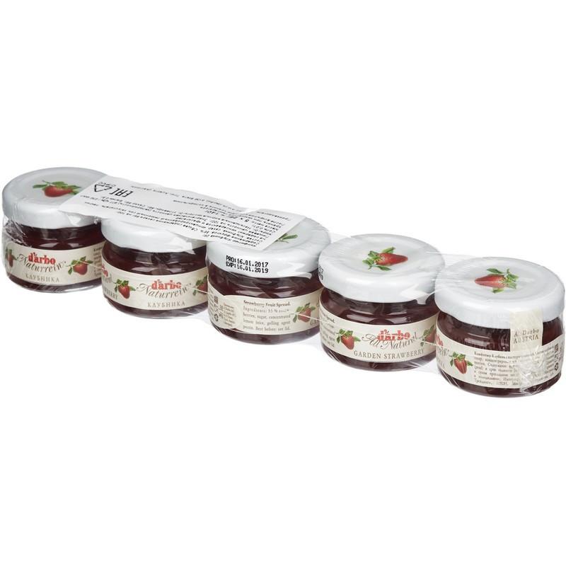 Конфитюр DARBO Клубника 28г*5шт