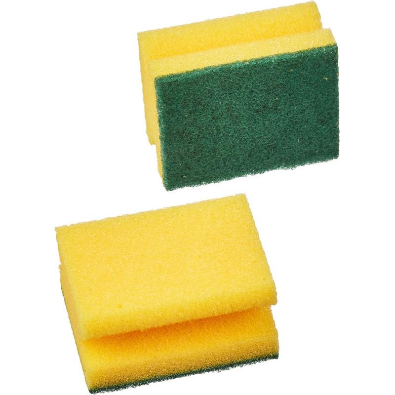 Губки для посуды Luscan 90х70х38 мм 2 шт/уп