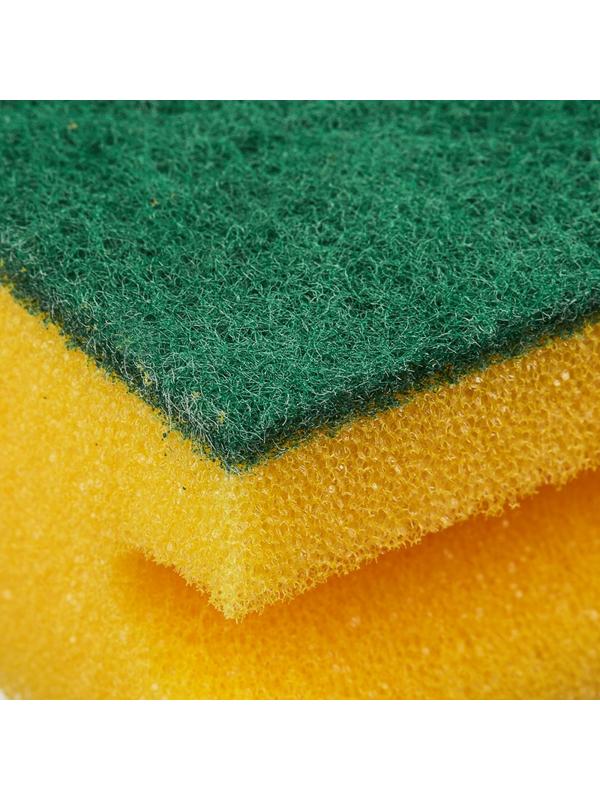 Губки для посуды Luscan 90х70х38 мм 2 шт/уп