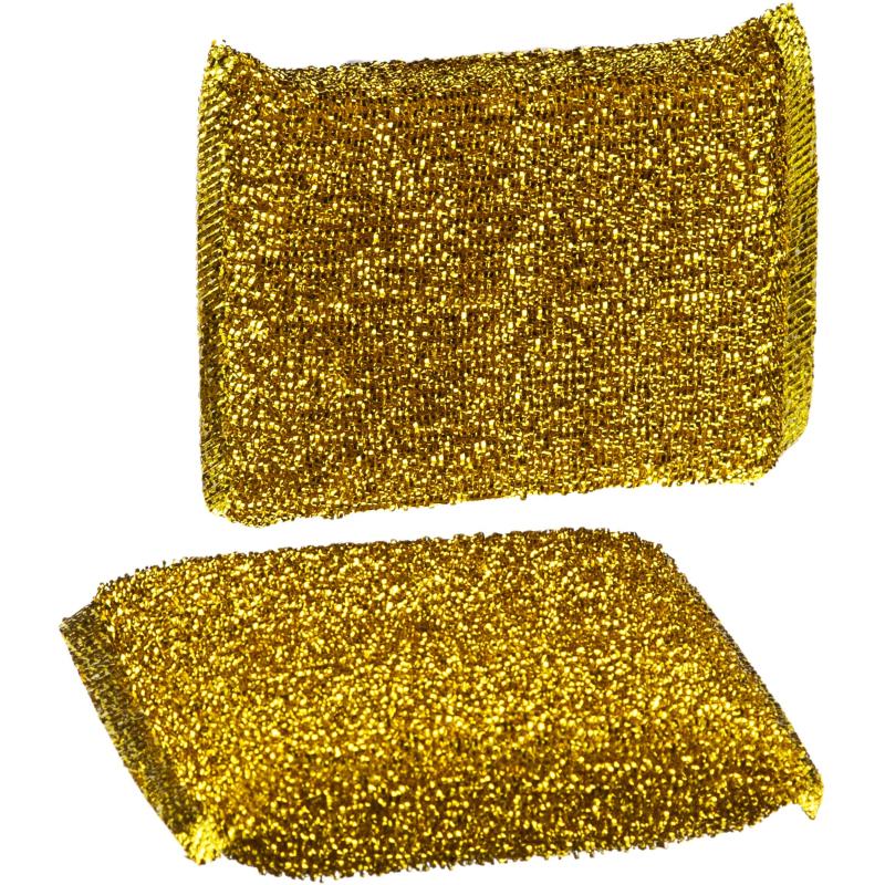 Губки для посуды Luscan в оплетке 115x78x25 мм 2 шт/уп