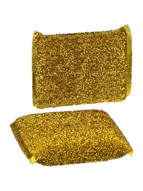 Губки для посуды Luscan в оплетке 115x78x25 мм 2 шт/уп