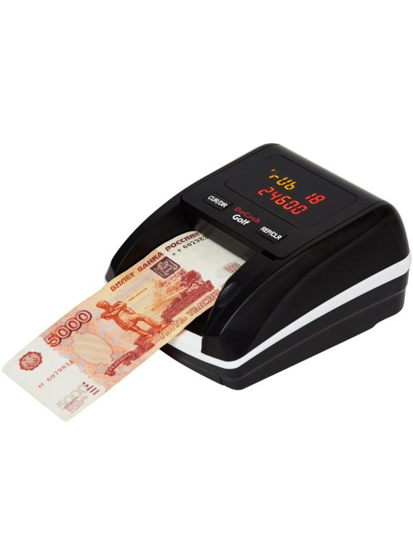 Детектор банкнот (валют) DoCash Golf, автоматический,с аккумулятором,руб