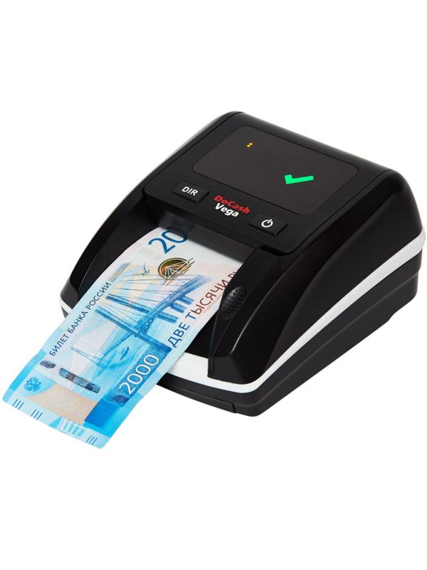 Детектор банкнот (валют) DoCash Vega, автоматический,с аккумулятором,руб