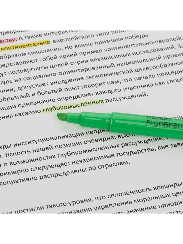 Набор текстовыделителей 1-4,5мм, 4шт/наб