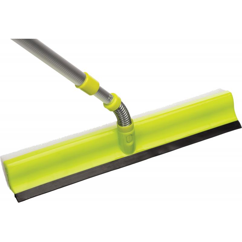 Швабра для мытья окон Home Queen сгон(склиз) губка, ручка телескопическая