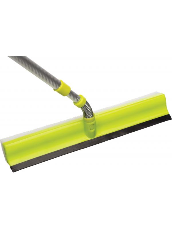 Швабра для мытья окон Home Queen сгон(склиз) губка, ручка телескопическая
