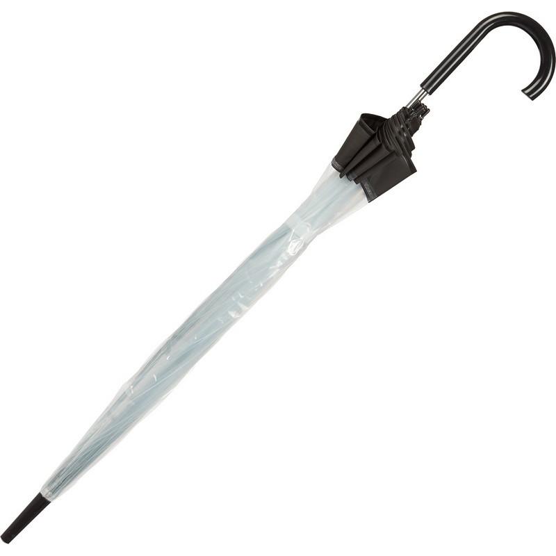 Зонт прозрачный купол черн. Эврика, 91668