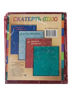 Скатерть ПВХ 120*180см, красная