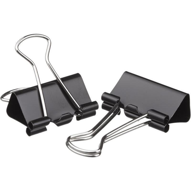 Зажимы для бумаг 25мм 12шт/уп Attache, в картонной коробке