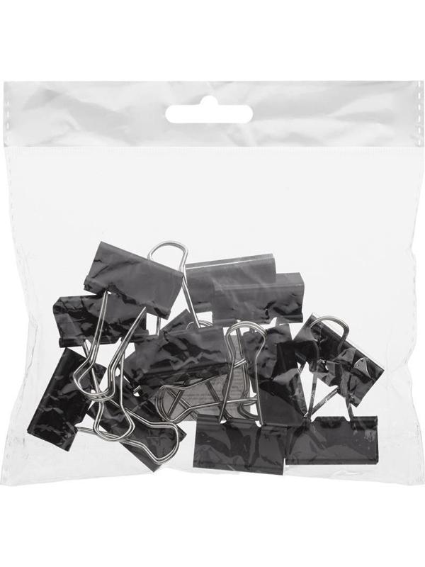 Зажимы для бумаг 32мм 12шт/уп Attache, европодвес