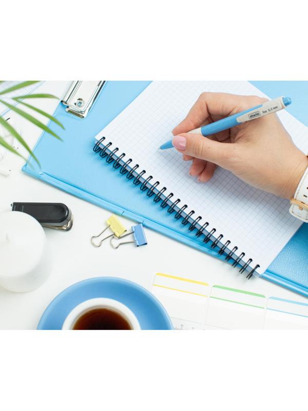 Зажимы для бумаг цветные 25мм 12шт/уп Attache, в картонной коробке