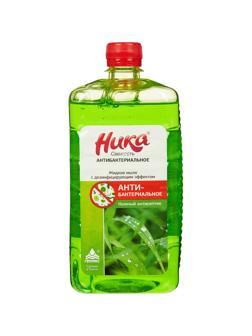 Мыло жидкое ПРОФ с дез-эфф Ника/Ника-Свежесть антибактериальное, 1л_ПЭТ
