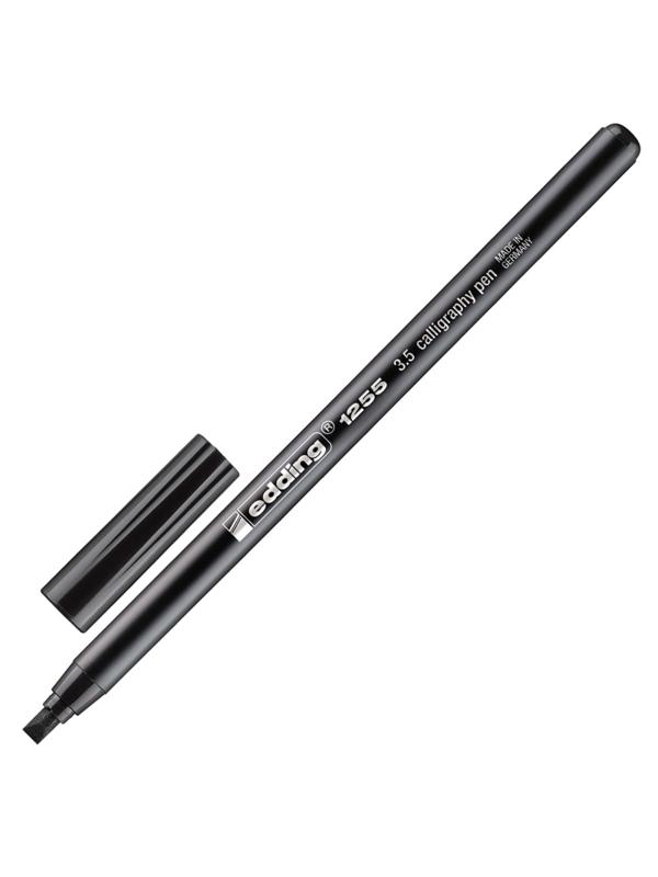 Фломастер для каллиграфии Edding E-1255 calligraphy pen 3.5 чёрный_001