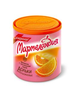 Мармелад  Мармеландия  апельсиновые дольки, 250 г.