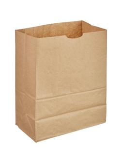 Пакет бумажный 179х118х290 мм, 50гр/м2, крафт, с прямоуг.дном,1000шт/уп