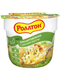 Картофельное пюре Роллтон куриное 24штx40г