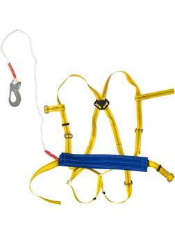 Привязь удерживающая УСП 2ВЖ (ПП 2ВЖ) наплечные набедренные лямки канат