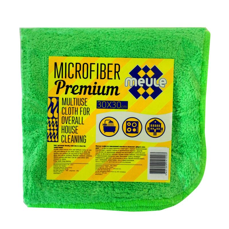 Салфетка хозяйственная MEULE PREMIUM из микрофибры(30Х30)