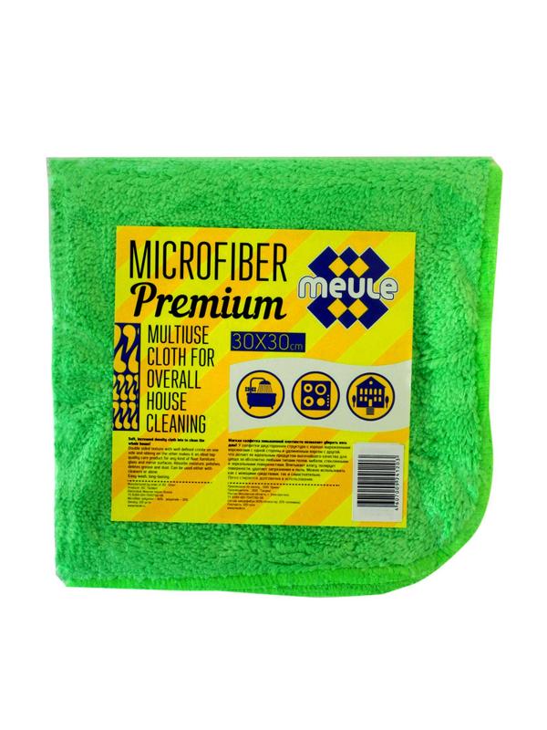 Салфетка хозяйственная MEULE PREMIUM из микрофибры(30Х30)