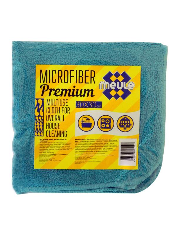 Салфетка хозяйственная MEULE PREMIUM из микрофибры(30Х30)