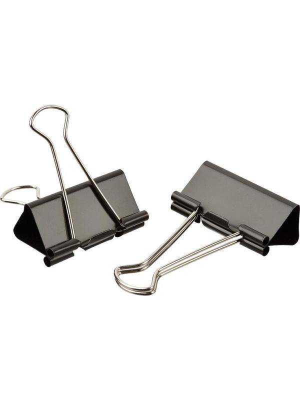 Зажимы для бумаг 51мм 12шт/уп Attache, европодвес