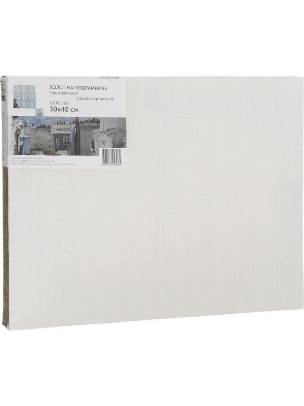 Холст на подрамнике Туюкан 30х40 лен Т0003956