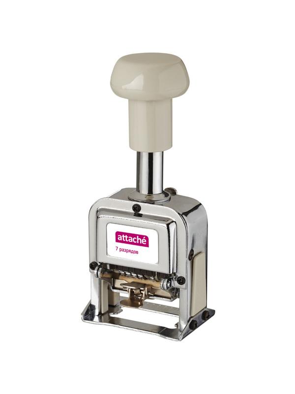 Нумератор автоматический Attache 7-и разрядный 4,8мм.