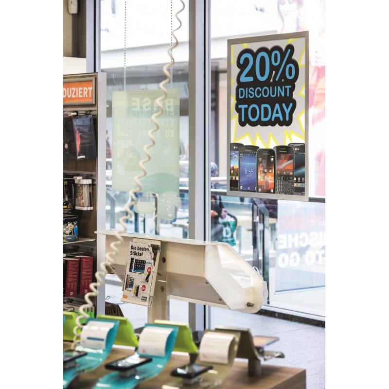 Рамка магн. DURAFRAME Poster SUN А1,д/стекла,антист.,5006