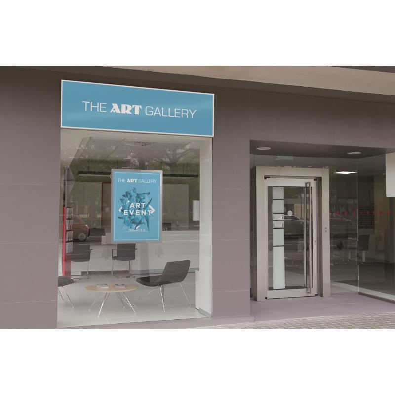 Рамка магн. DURAFRAME Poster SUN 70х100,д/стекла,антист,5007