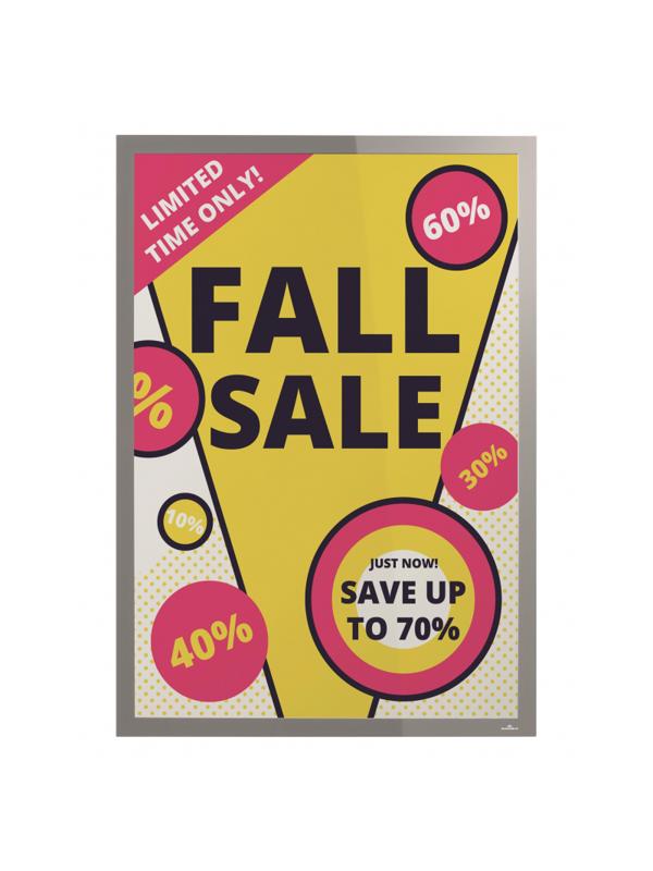 Рамка магн. DURAFRAME Poster SUN 70х100,д/стекла,антист,5007