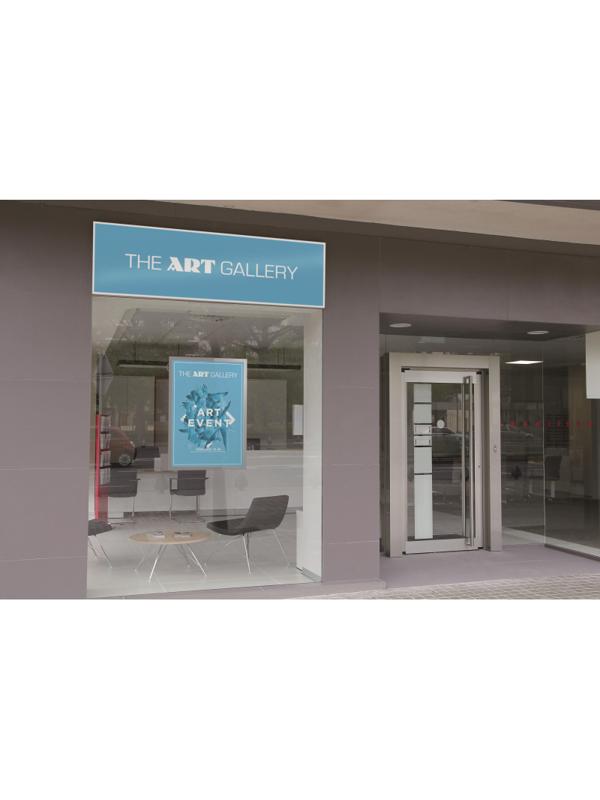 Рамка магн. DURAFRAME Poster SUN 70х100,д/стекла,антист,5007