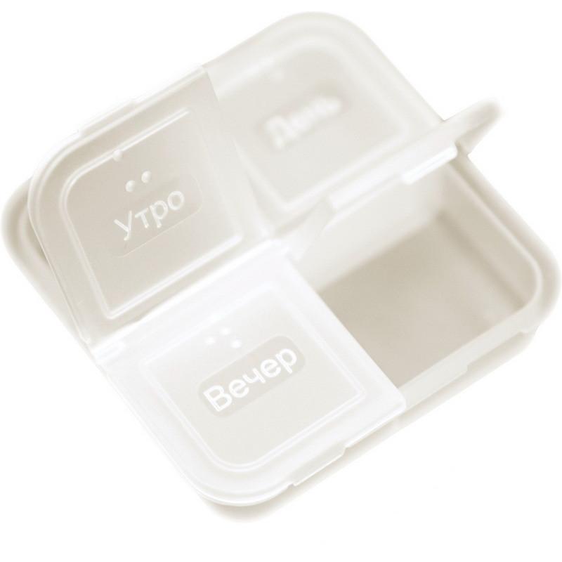 Таблетница на 1 день ПИЛЮЛЯ, 1 шт