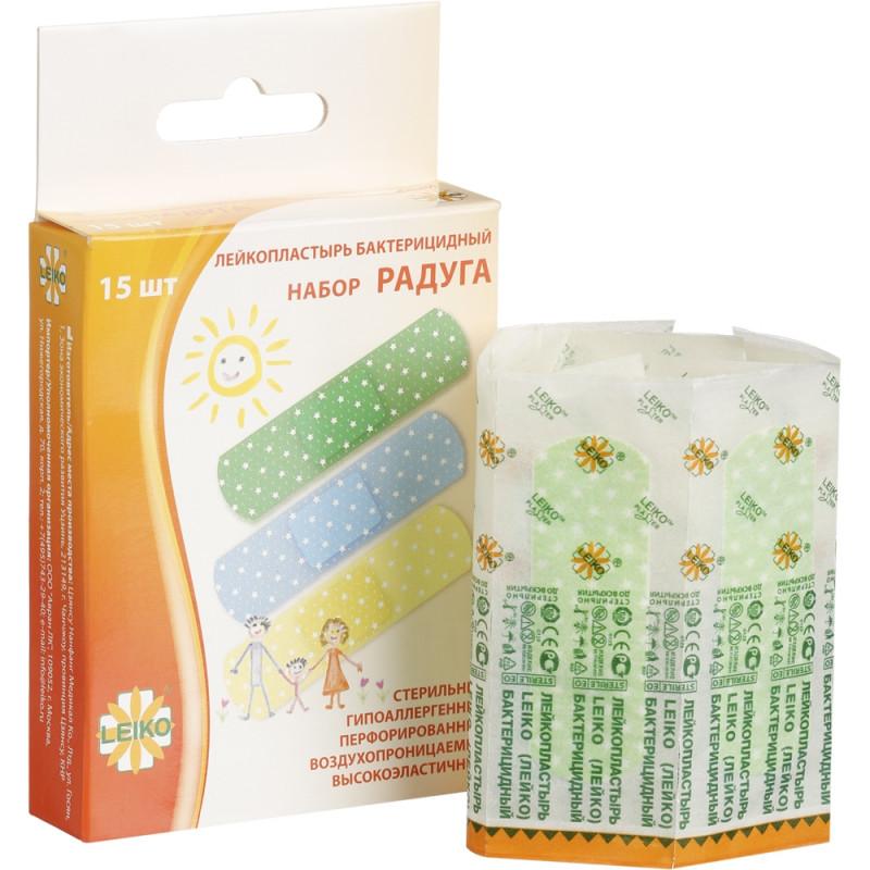Набор лейкопластырей  Радуга №15